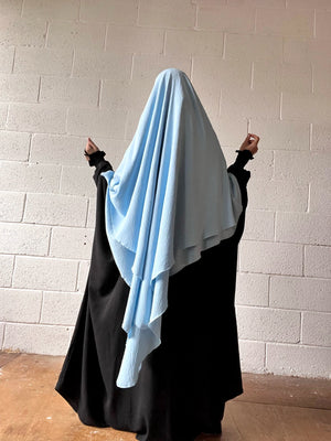 MAXI KHIMAR HAYYA X-TRA  2 LAYERS+NIQAB OPTION