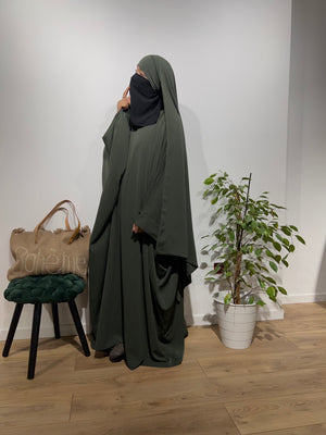 ZAHARA SET DELUX (Abaya + Hijab )/ All colours