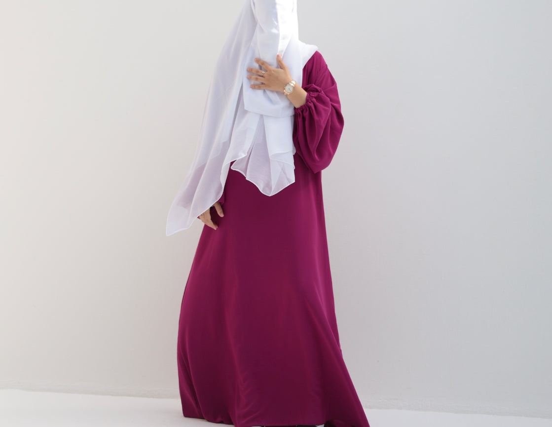 ANAQA DELUXE SET ABAYA + SKIRT / SAREE