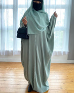 ABAYA WAFFLE + HIJAB SET FATEMAH