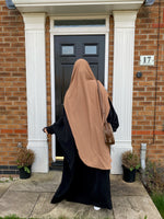 AL MASTURAH OPENED SIDES KHIMAR (3 lengths / all colours )