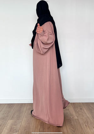 HAYYA BUBBLE SLEEVES ABAYA