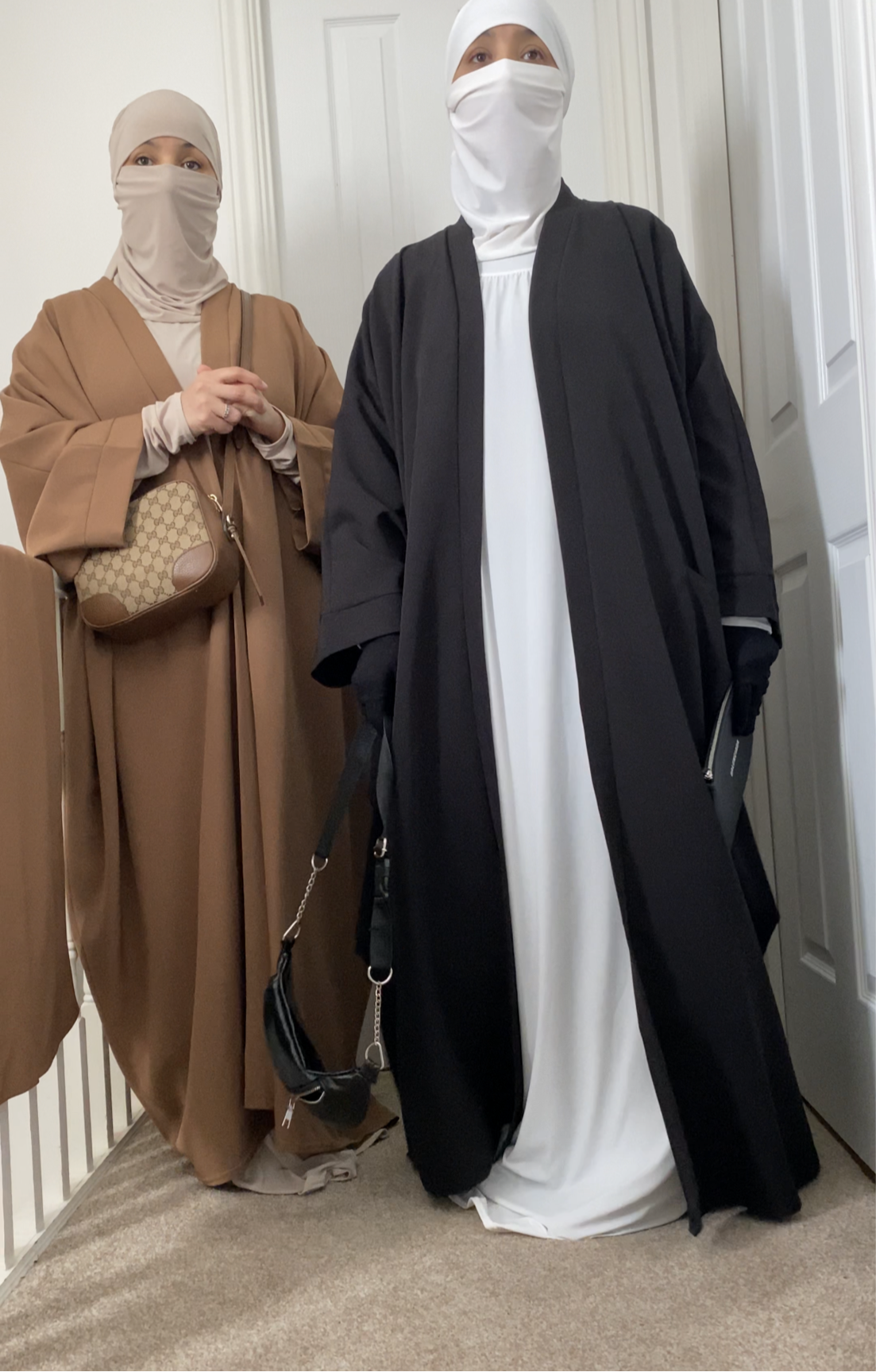 MAXI KIMONO AWA CAVIARY POCKET PREMIUM ( Black )