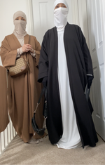 MAXI KIMONO AWA CAVIARY POCKET PREMIUM ( Black )