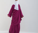 ANAQA DELUXE SET ABAYA + SKIRT / SAREE