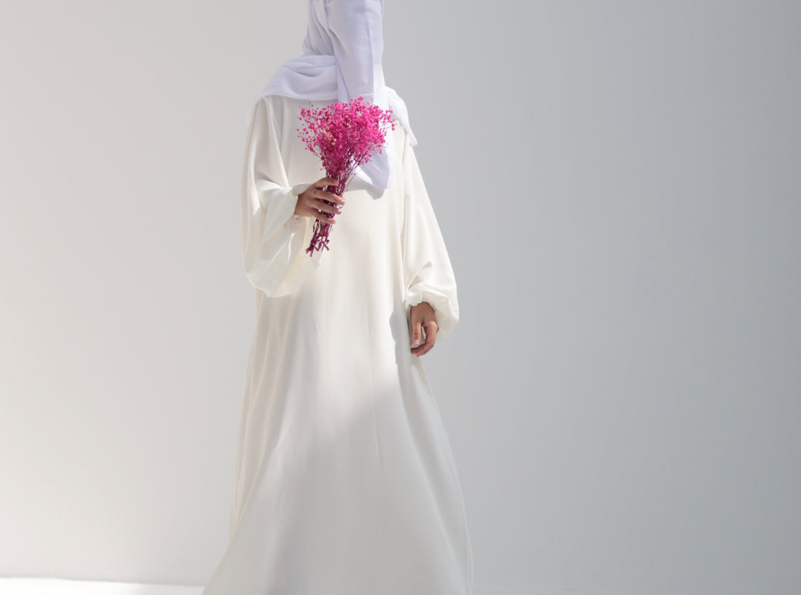 ANAQA DELUXE SET ABAYA + SKIRT / SAREE