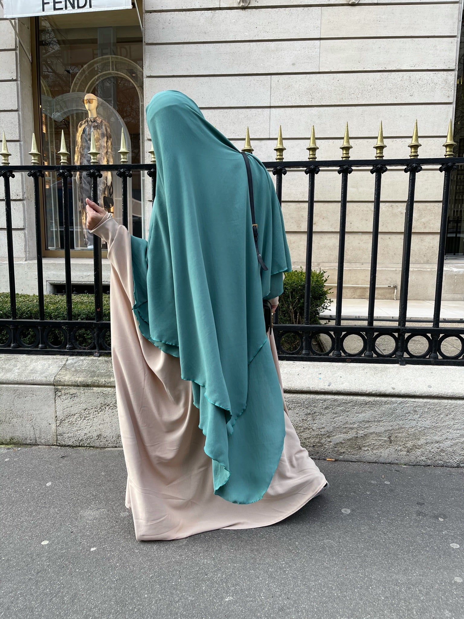 MAXI KHIMAR HAYYA X-TRA  2 LAYERS+NIQAB OPTION