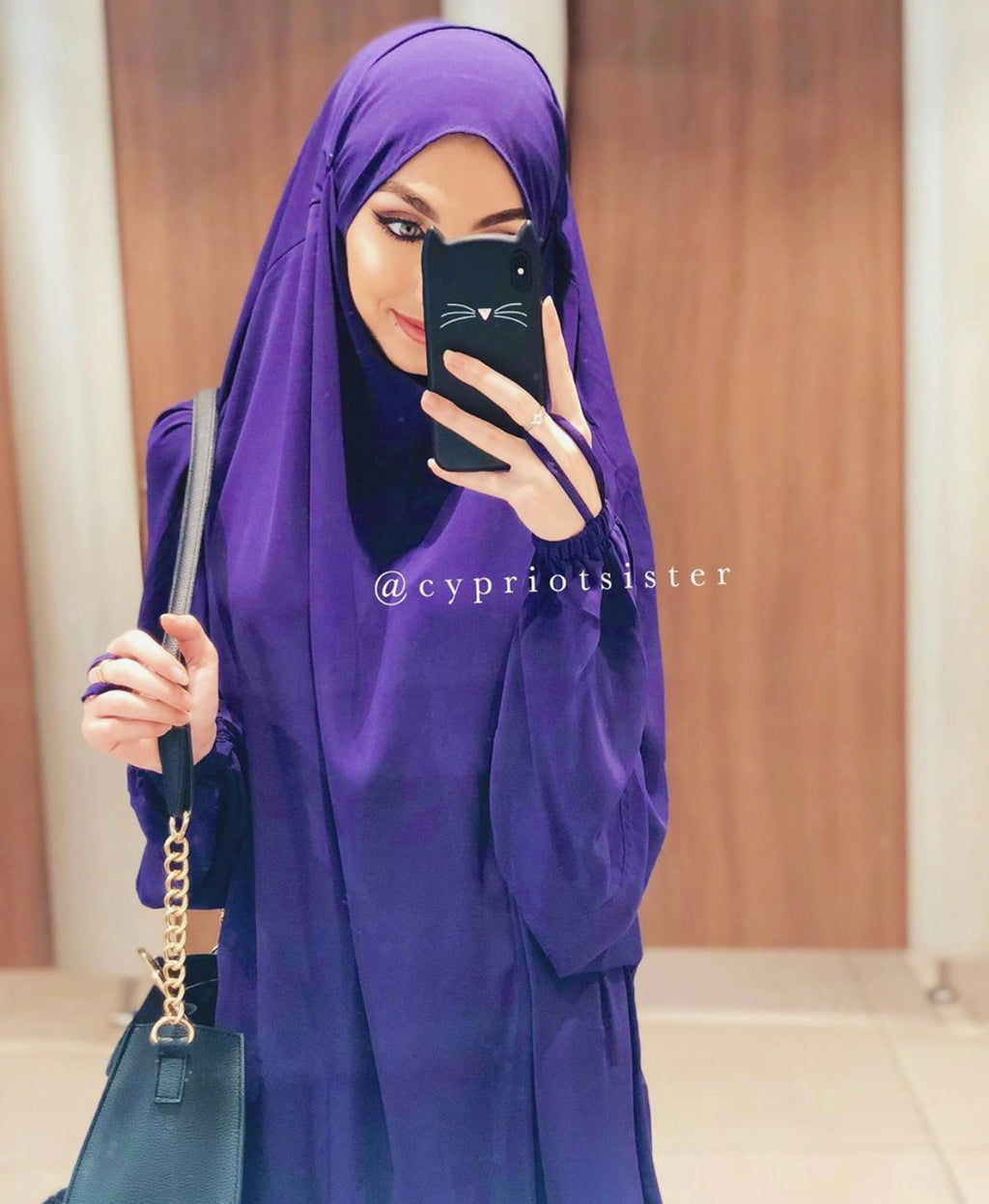 Jilbab Hayya Plum / Last chance