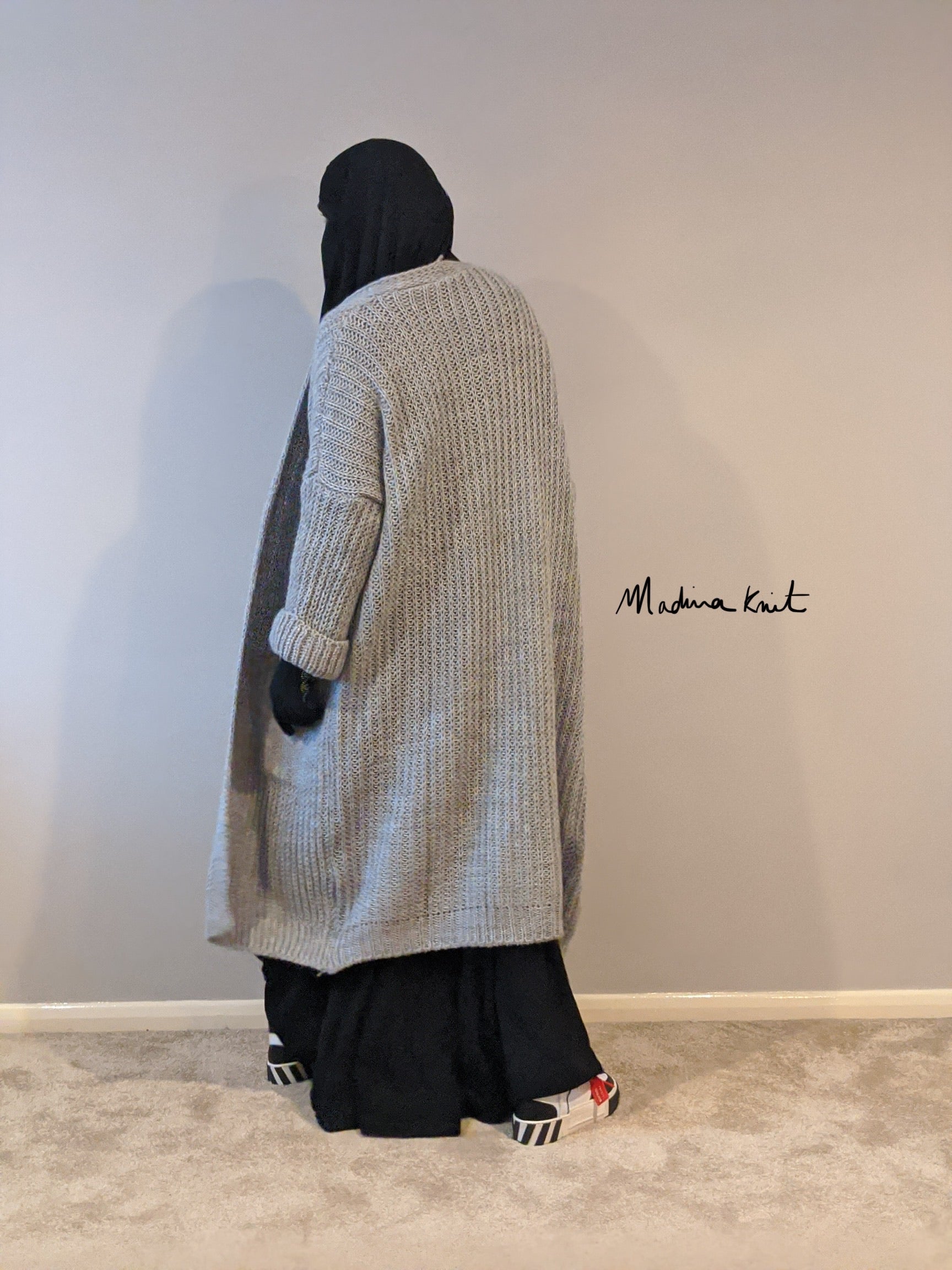 CARDIGAN MIDI BUTTERFLY knit (all colours)