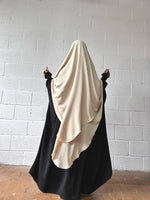 MAXI KHIMAR HAYYA X-TRA  2 LAYERS+NIQAB OPTION