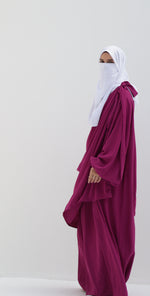 ANAQA DELUXE SET ABAYA + SKIRT / SAREE