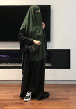 AL MASTURAH OPENED SIDES KHIMAR (3 lengths / all colours )