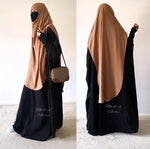 AL MASTURAH OPENED SIDES KHIMAR (3 lengths / all colours )