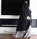 NEW ! JILBAB ESPRESSO BURGUNDY DELUXE fabric