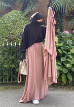 JILBAB AMANA 2 PIECES SERWAL BASIC (all colours)