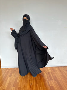 HASSANA FULL SET Kimono + Abaya + Hijab (all colours)