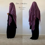 NIQAB RYAD 150 CM SUTRA  (all colours)