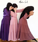 HAYYA ABAYA GIRL ( all colours /4 sizes )