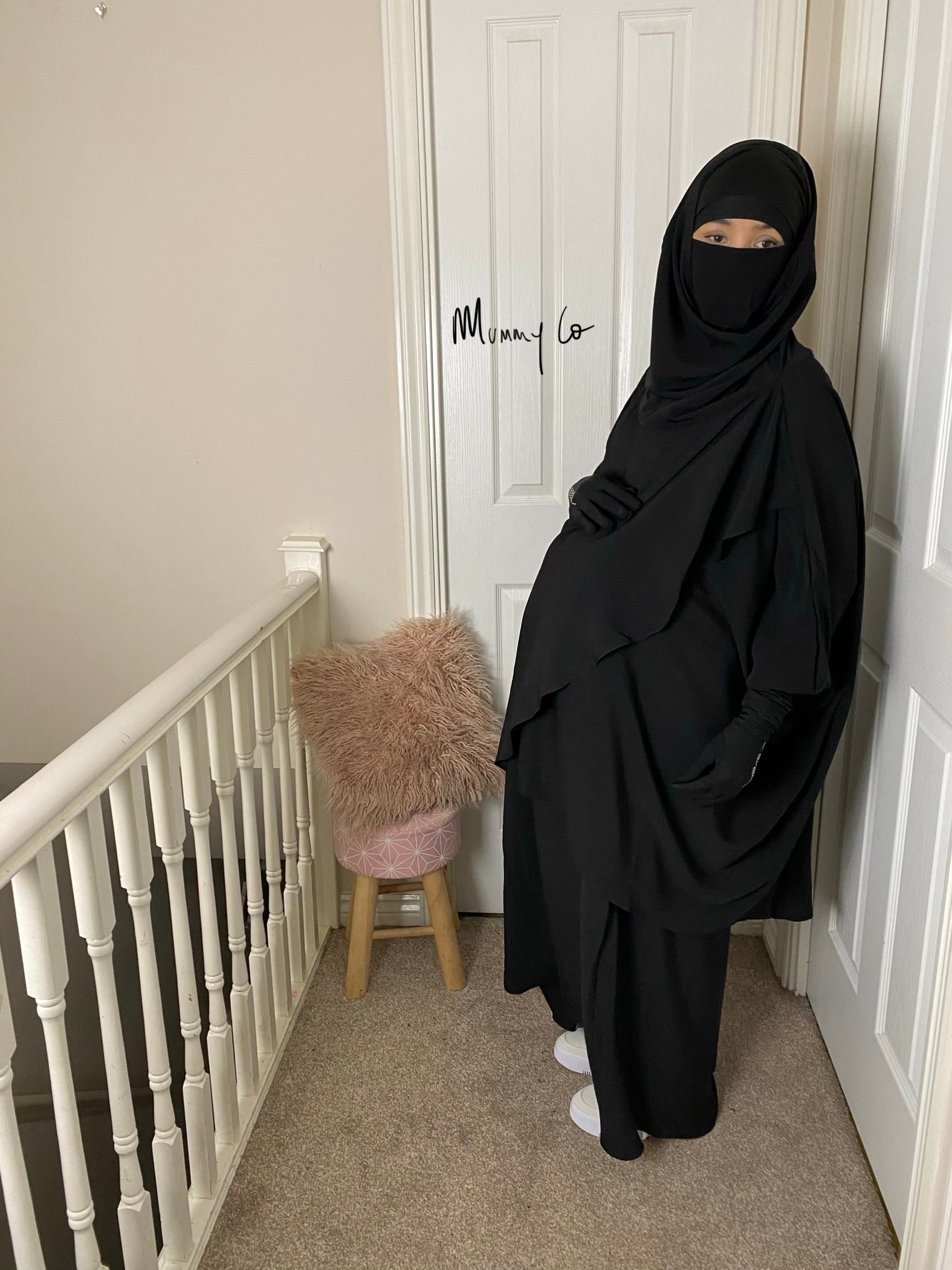 JILBAB MUMMY 2 WAVY ALL IN ONE DELUXE /stock