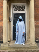 SET EMPORIA DELUXE KAFTAN ZIPP + HIJAB (all colours & sizes)