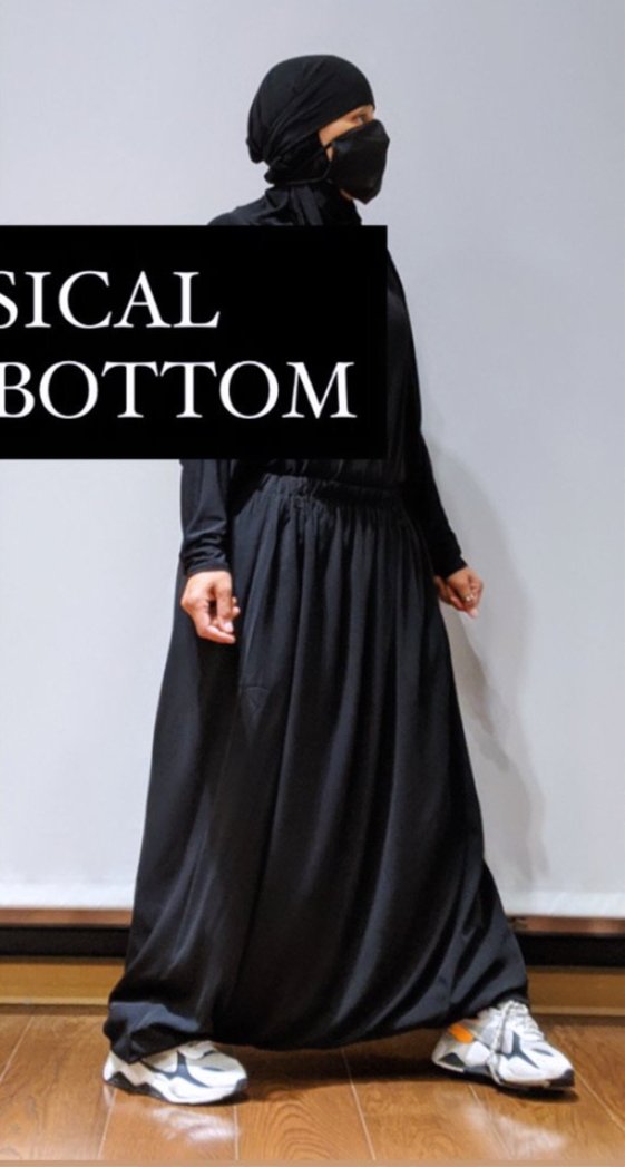 SERWAL CLASSICAL BOTTOM BASIC Black