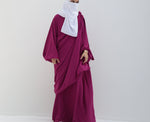 ANAQA DELUXE SET ABAYA + SKIRT / SAREE