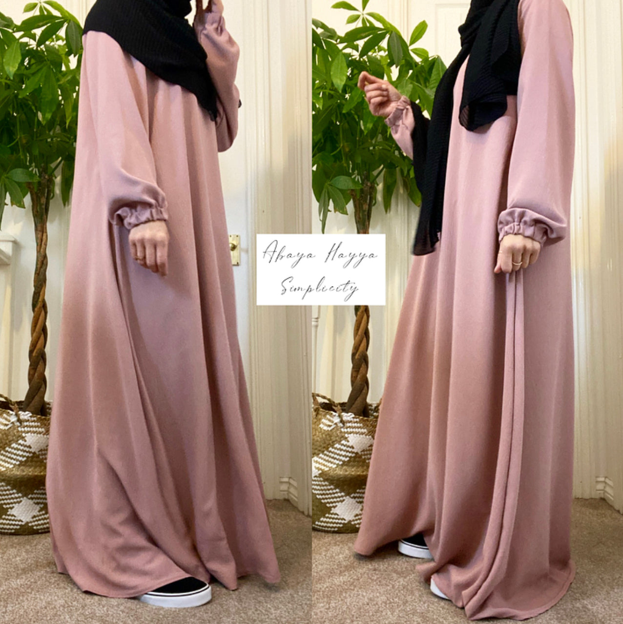 THE ABAYA HAYYA POCKET SIMPLICITY (All colours )