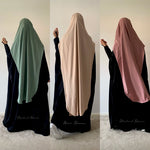 AL MASTURAH OPENED SIDES KHIMAR (3 lengths / all colours )