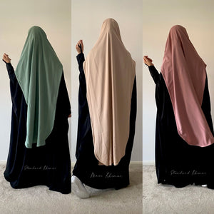 AL MASTURAH OPENED SIDES KHIMAR (3 lengths / all colours )