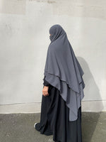 MAXI KHIMAR HAYYA X-TRA  2 LAYERS+NIQAB OPTION