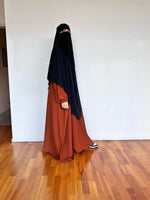 ABAYA JILBAB DELUX ZIP MUM (all colours)