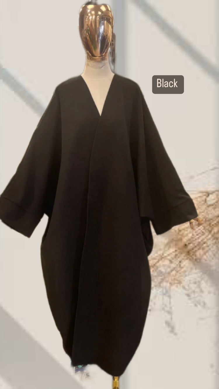 DAFIYA KIMONO COAT CLASSY/MAXI (all colours) knit