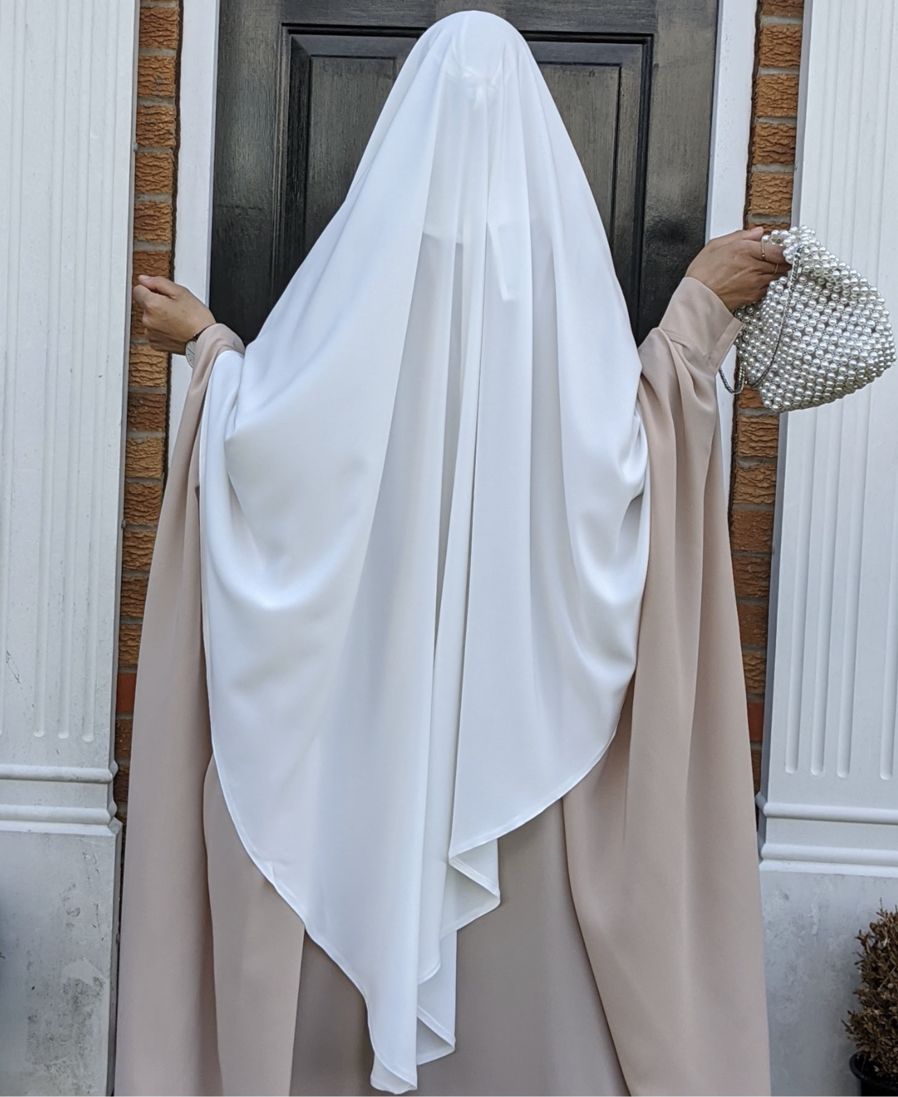 KHIMAR 1 LAYER WAVY THE FARASHA Co (all shades ) Premium