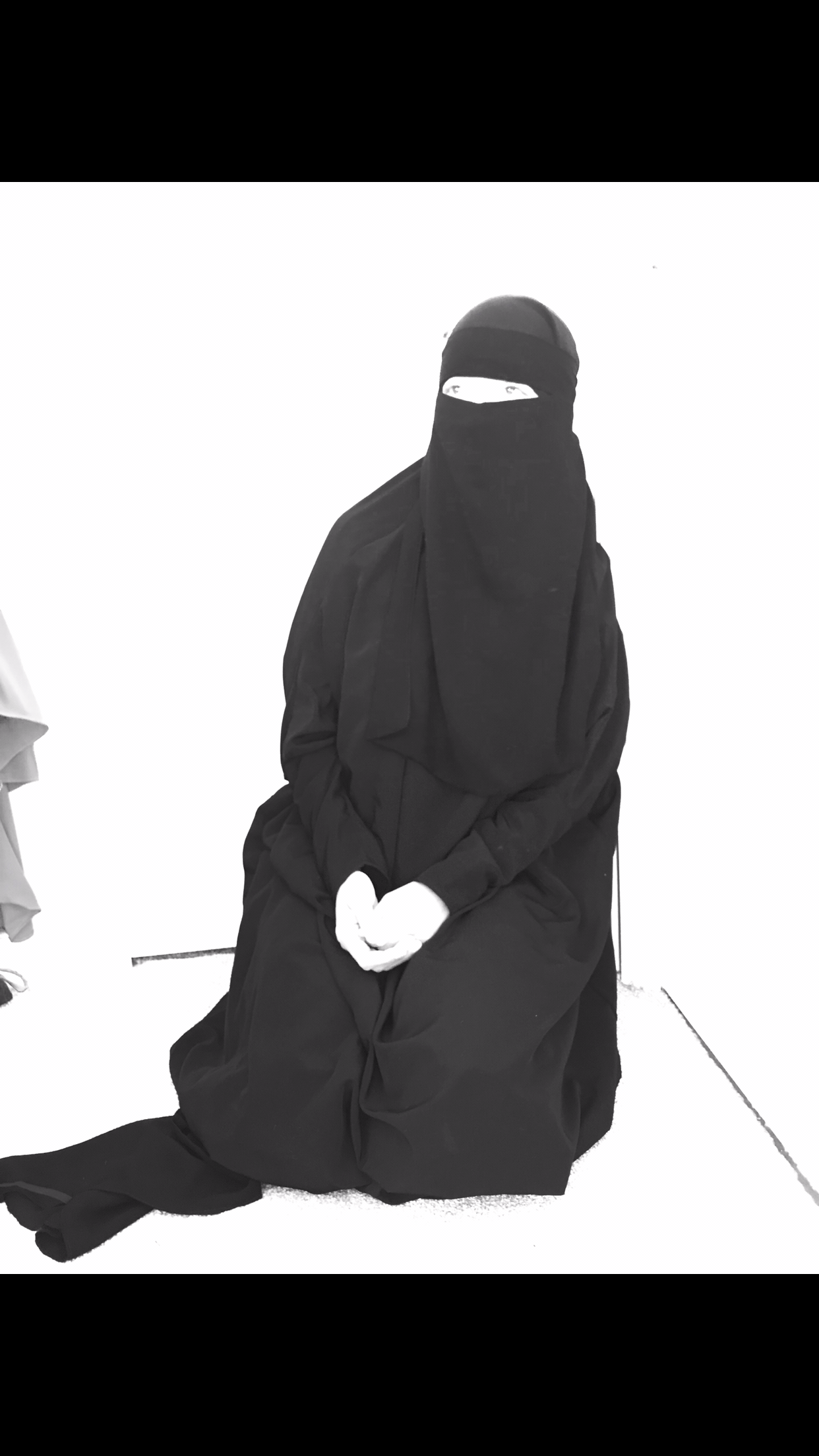 NIQAB SILKY 1 LAYER NIQAB PREMIUM TAIF