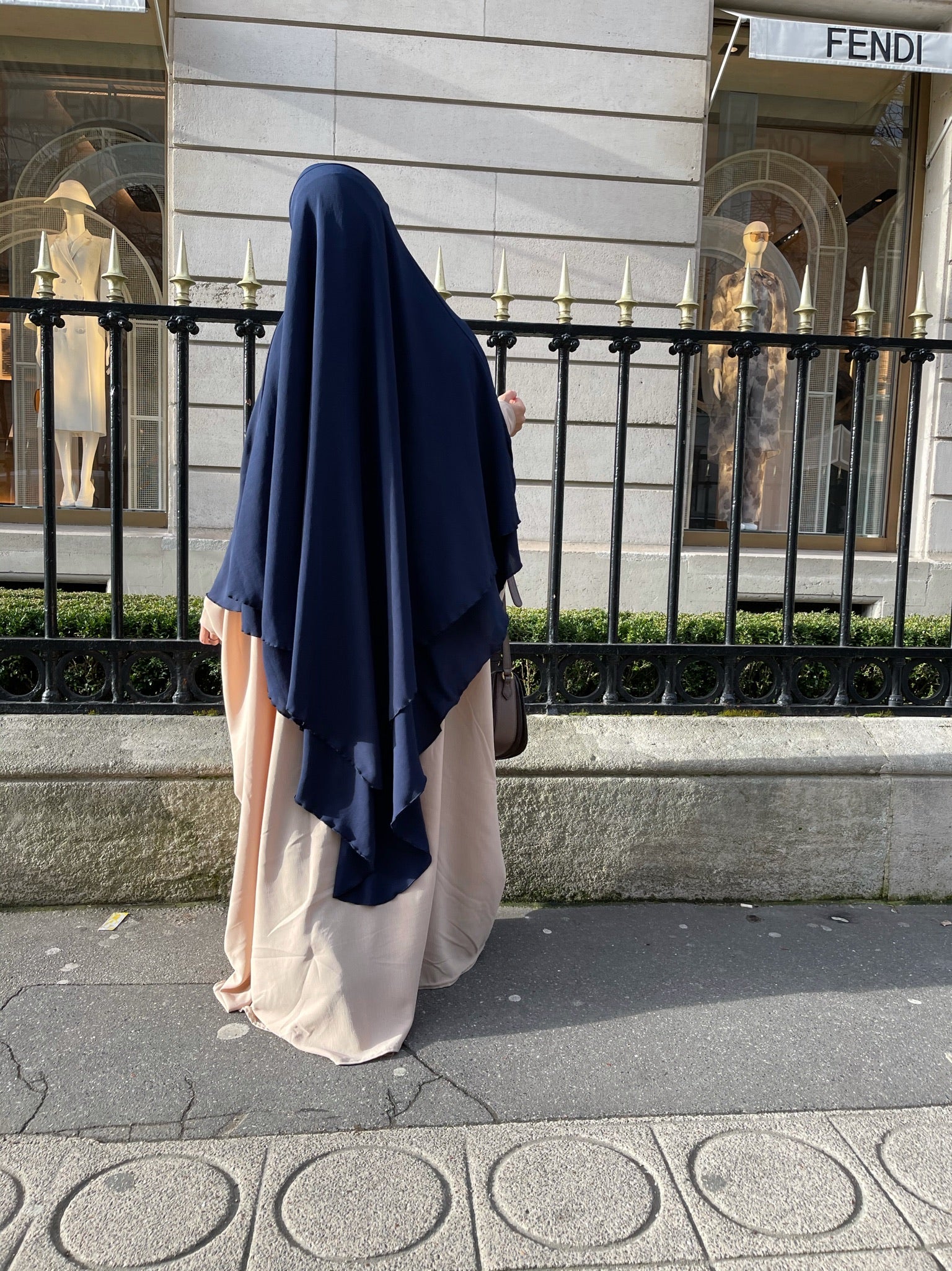 MAXI KHIMAR HAYYA X-TRA  2 LAYERS+NIQAB OPTION