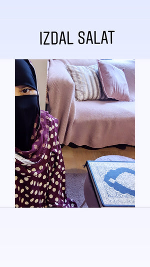 JILBAB /IZDAL SALAT COTTON